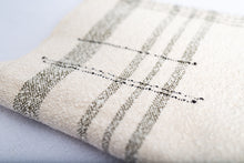 Load image into Gallery viewer, Made with organic cotton and organic cottolin (60% cotton/40% linen), what better combination than a tea towel with matching dish cloth!  The gorgeous feel of the knobby texture also helps to increase absorbency and the use of cottolin brings an added strength to the material, ensuring years of continued use.
